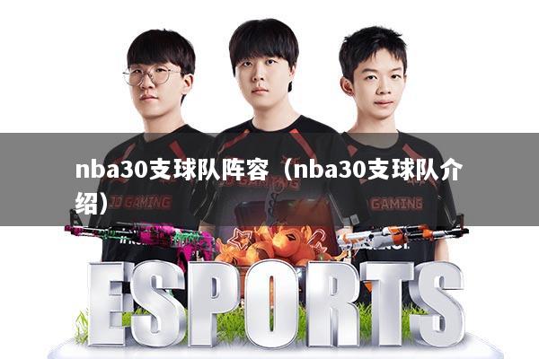 nba30支球队阵容（nba30支球队介绍）